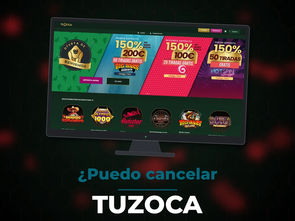 Tuzoca - ¿Puedo cancelar